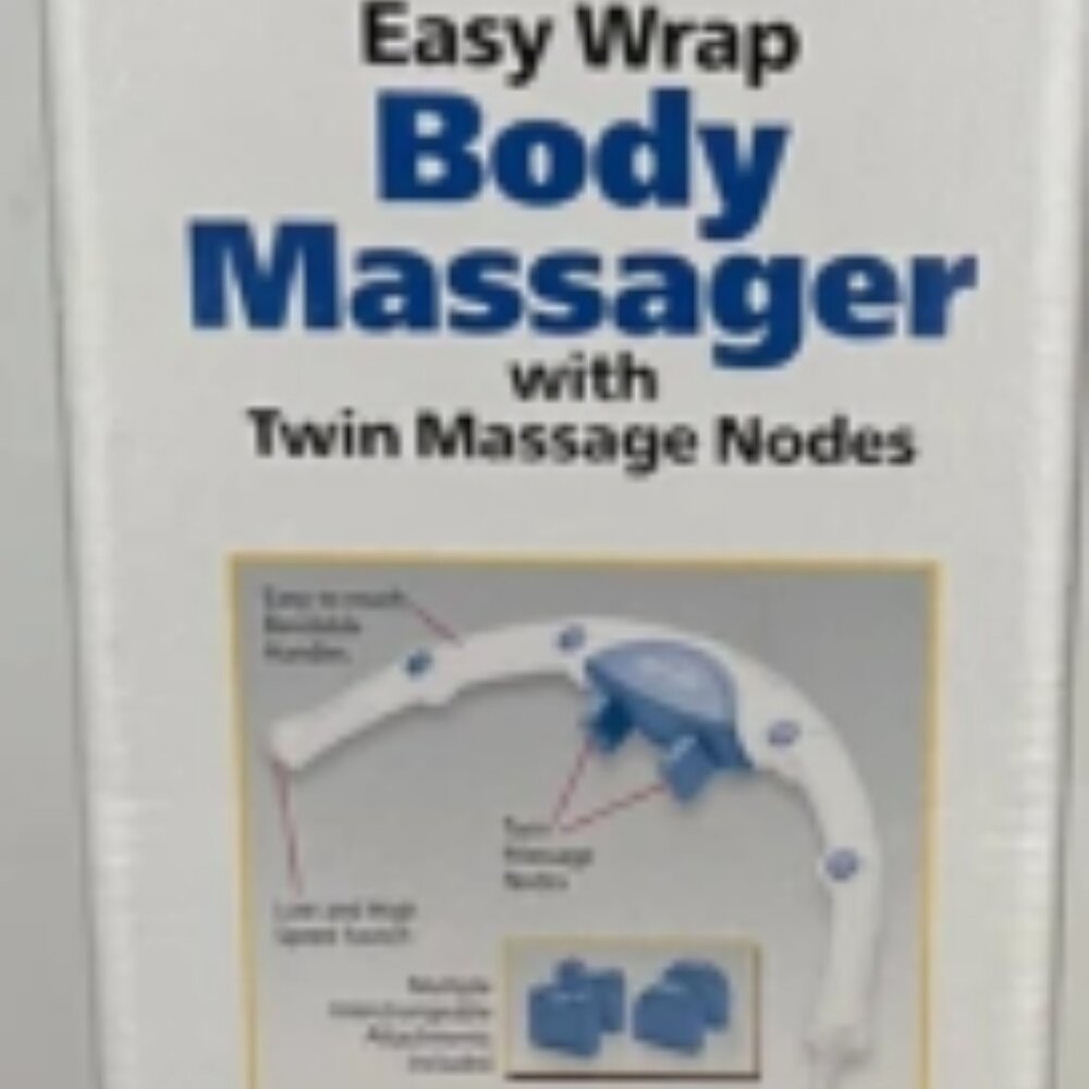 Dr. Scholl's Easy Wrap Body Massager with Twin Massage Nodes DR7536